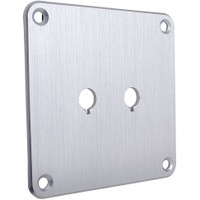 Main product image for Dayton Audio SBPP-SI Binding Post Plate Silver 091-600